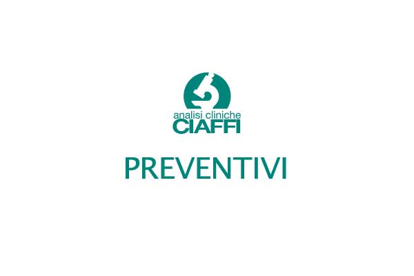 Preventivi Analisi Cliniche Ciaffi